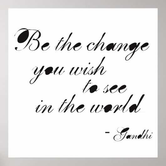 Die Veränderung Poster (Vorne)