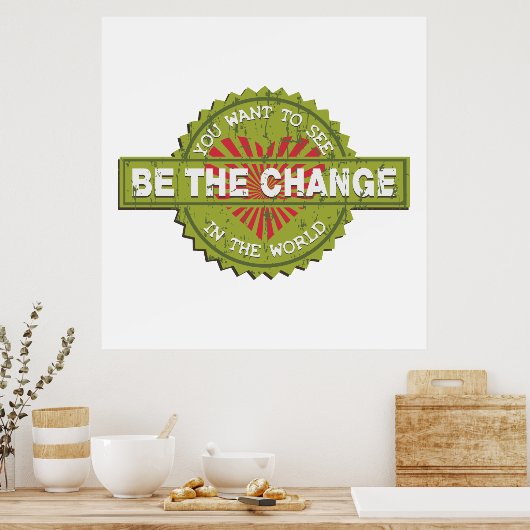 Die Veränderung Poster (Küche)