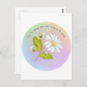 Die Veränderung Postkarte (Vorne/Hinten)