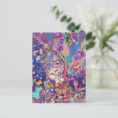 Die Veränderung Postkarte (Stehend Vorderseite)