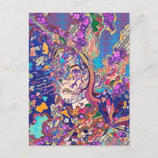 Die Veränderung Postkarte (Vorderseite)