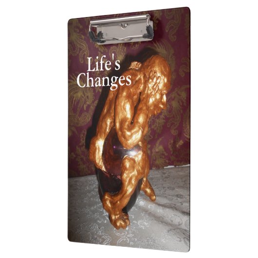 Die Veränderungen des Lebens Klemmbrett (Links)