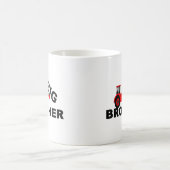 Die Verantwortung des großen Bruders gegenüber dem Kaffeetasse (Mittel)