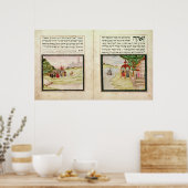 Die Verbannung von Hagar und Ischmael Poster (Küche)