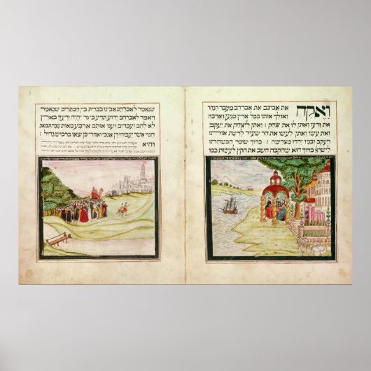 Die Verbannung von Hagar und Ischmael Poster (Vorne)