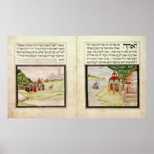 Die Verbannung von Hagar und von Ishmael Poster