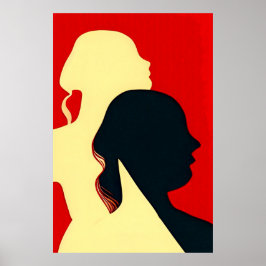 Die Verbindung, ArtPrint, zeitgenössische Kunst, Poster