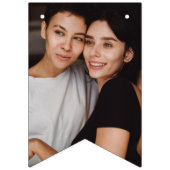 Die Verbindung des bekannten Fotos LGBTQ Wimpelkette (Erste Fahne)