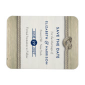 Die Verbindung des bekannten rustikalen Strandes S Magnet (Horizontal)