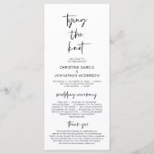 Die Verbindung des Knotens, das moderne Minimalist Programm (Vorderseite)