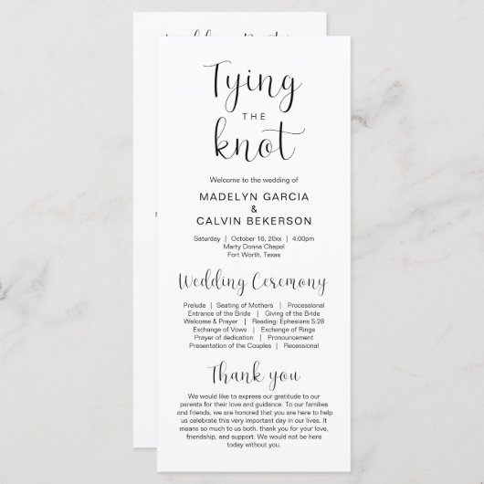 Die Verbindung des Knotens, das Programm der moder (Vorne/Hinten)