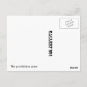 Die Verbotsjahre Postkarte (Rückseite)