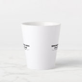 Die Verbreitung von Karma, nicht von schlechtem Dr Milchtasse (Vorderseite)