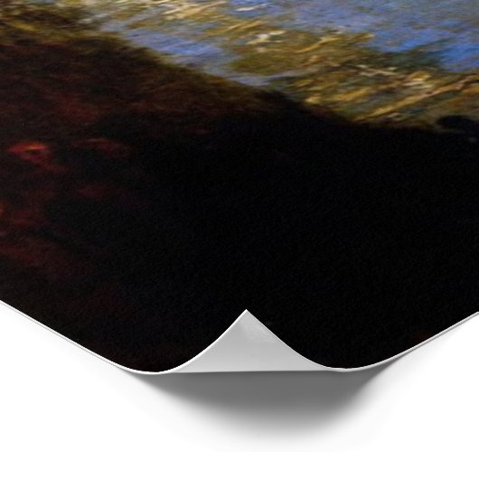 Die Verbrennung der Herren und Commons Poster (Ecke)