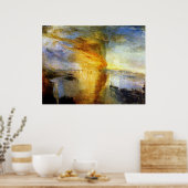 Die Verbrennung der Herren und Commons Poster (Küche)