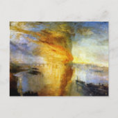 Die Verbrennung der Herren und Commons Postkarte (Vorderseite)