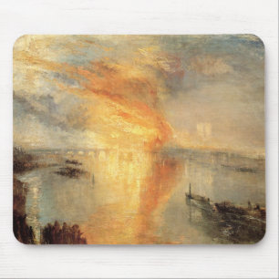 Die Verbrennung der Parlamentsgebäude Mousepad