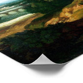 Die Verbrennung von Troja Poster (Ecke)