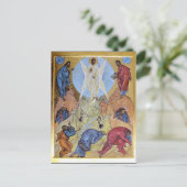 Die Verdeutlichung Christi Postkarte (Stehend Vorderseite)