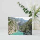 Die Verdon-Schlucht Feiertagspostkarte (Stehend Vorderseite)