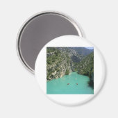 Die Verdon-Schlucht Magnet (Vorderseite/Rückseite)