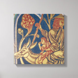 Die "Verduner Altar", die Details einer Tafelgrenz Leinwanddruck