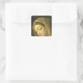 Die Verehrung der Hirten 2 Quadratischer Aufkleber (Tasche)