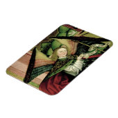 Die Verehrung der Hirten - das Detail einer Zange Magnet (Linke Seite)