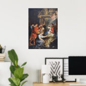 Die Verehrung der Hirten Poster (Heimbüro)