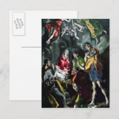 Die Verehrung der Hirten Postkarte (Vorne/Hinten)