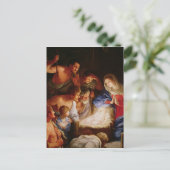 Die Verehrung der Hirten Postkarte (Stehend Vorderseite)