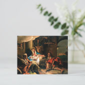 Die Verehrung der Hirten Postkarte (Stehend Vorderseite)