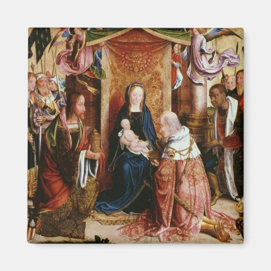 Die Verehrung der Könige Magnet (Vorne)