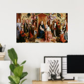 Die Verehrung der Könige Poster (Heimbüro)