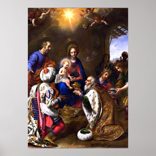 Die Verehrung der Könige Poster (Vorne)