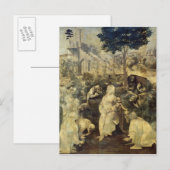 Die Verehrung der Magi, 1481-2 Postkarte (Vorne/Hinten)