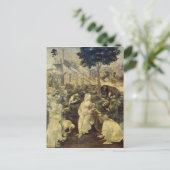 Die Verehrung der Magi, 1481-2 Postkarte (Stehend Vorderseite)