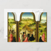 Die Verehrung der Magi, 1510 Postkarte (Vorne/Hinten)