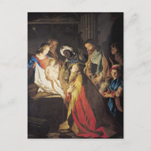 Die Verehrung der Magi 2 Postkarte