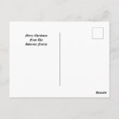 Die Verehrung der Magi durch Edward Burne-Jones Postkarte (Rückseite)