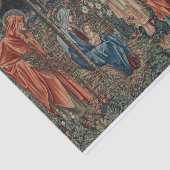 Die Verehrung der Magi durch Edward Burne-Jones Seidenpapier (Ausschnitt)