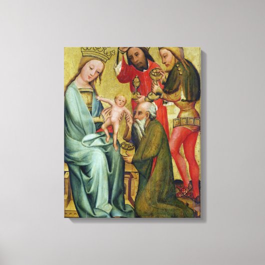 Die Verehrung der Magi Leinwanddruck (Vorderseite)