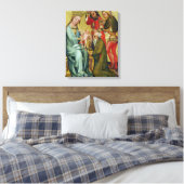 Die Verehrung der Magi Leinwanddruck (Insitu (Schlafzimmer))