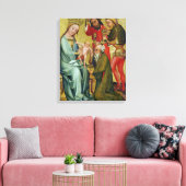Die Verehrung der Magi Leinwanddruck (Insitu (Wohnzimmer))