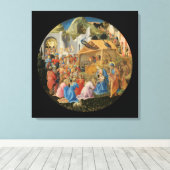 Die Verehrung der Magi Leinwanddruck (Insitu (Holzboden))