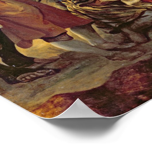 Die Verehrung der Magi Poster (Ecke)