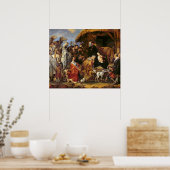 Die Verehrung der Magi Poster (Küche)