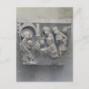 Die Verehrung der Magi Postkarte