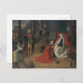 Die Verehrung der Magi Postkarte (Vorne/Hinten)