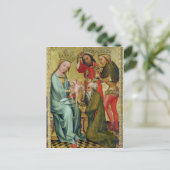 Die Verehrung der Magi Postkarte (Stehend Vorderseite)